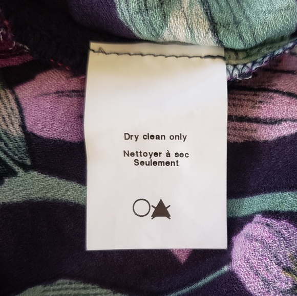 Lush Floral Flowy Halter Top Sz XS Purple NWOT - Picture 7 of 8